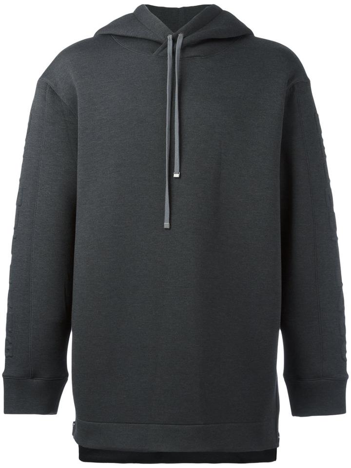 Helmut Lang Classic Hoodie, Men's, Size: Xs, Grey, Polyester/spandex/elastane/rayon