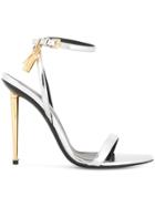 Tom Ford Stiletto Sandals - Silver