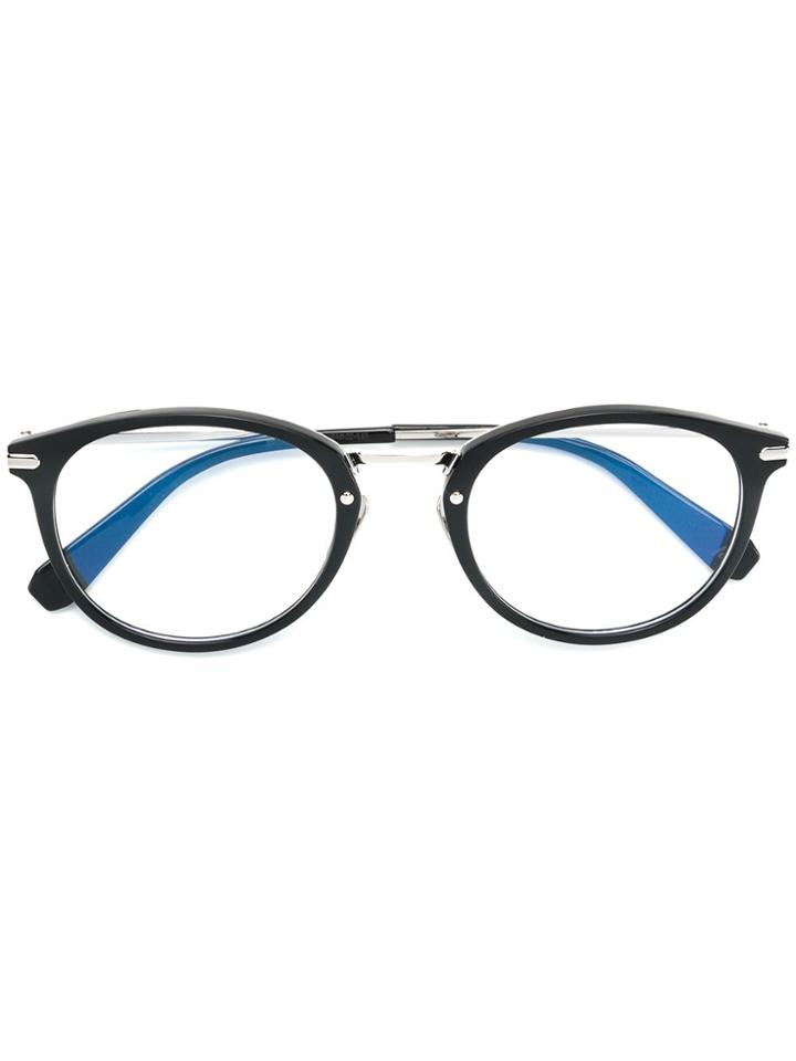 Brioni Round-frame Glasses - Black