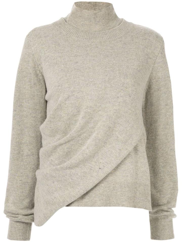 Goen.j Warp Effect Knit Top - Grey