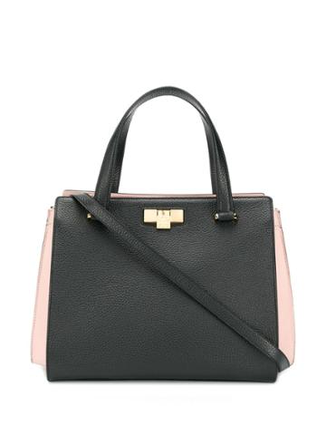 Giancarlo Petriglia Twist Lock Tote - Black