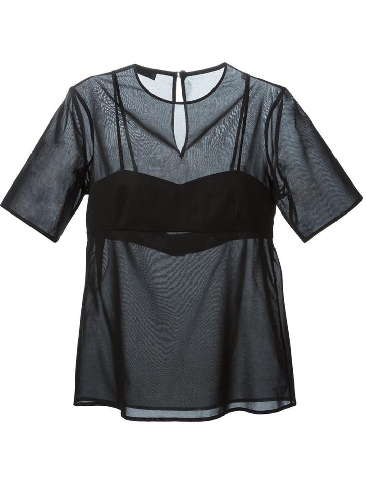 T By Alexander Wang Bra Insert T-shirt