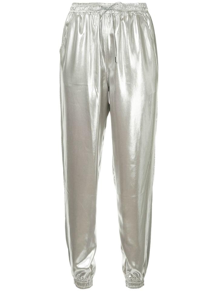 Ralph Lauren Collection Drawstring Track Pants - Metallic