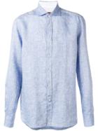 Corneliani Classic Lightweight Shirt - Blue