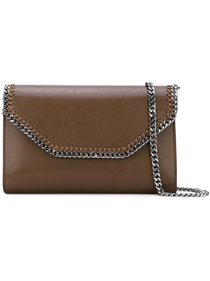 Stella Mccartney - Small Falabella Shoulder Bag - Women - Artificial Leather/metal - One Size, Brown, Artificial Leather/metal