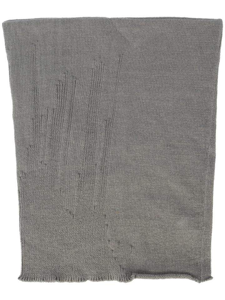 Label Under Construction Square Beanie - Grey