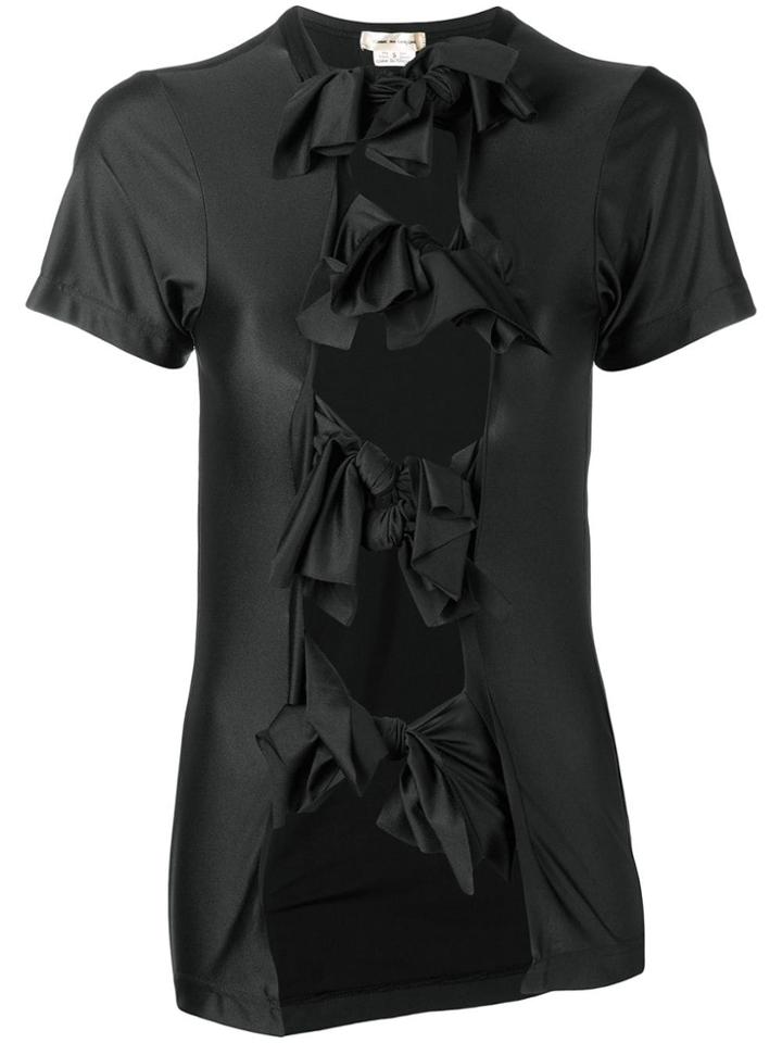 Comme Des Garçons Bow-tied Blouse - Black