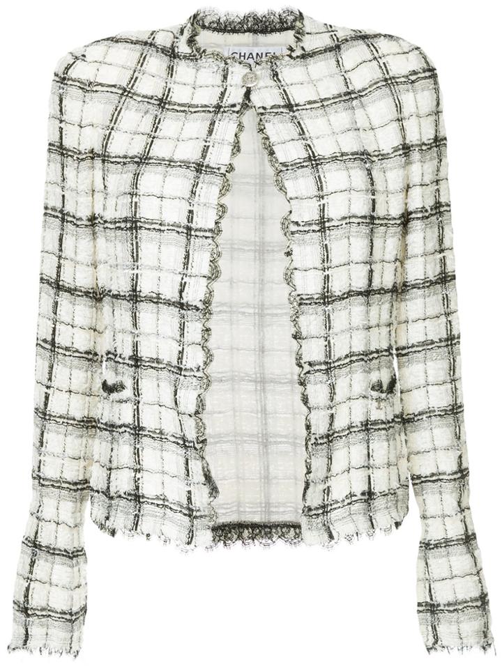 Chanel Vintage Boucle Jacket - White