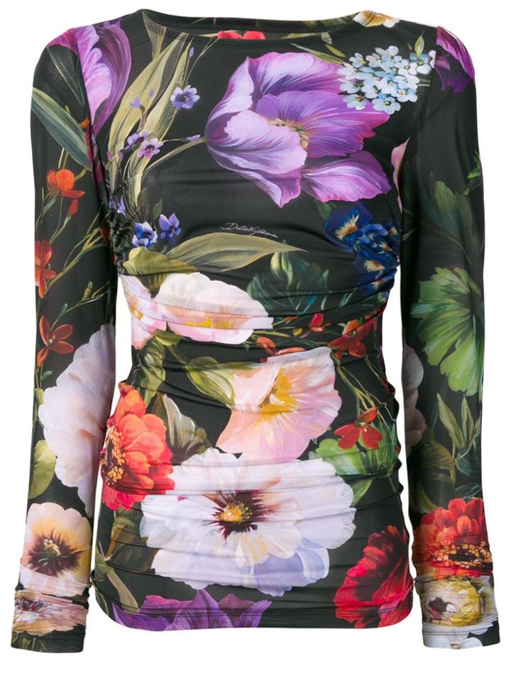 Dolce & Gabbana Fiori Vari Top - Black