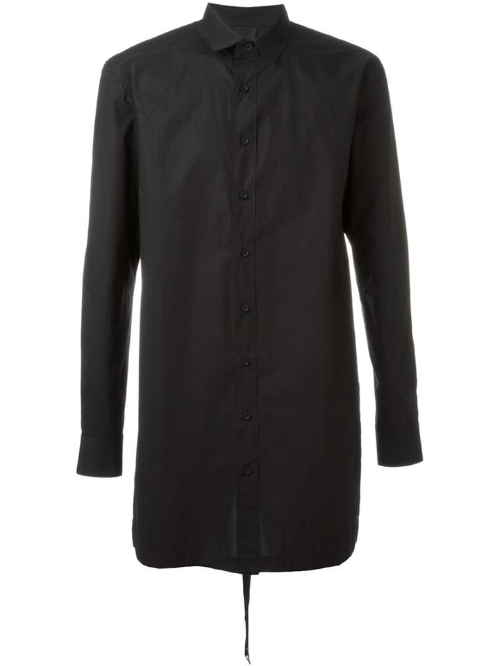 D-gnak Back Printed Strap Detail Shirt