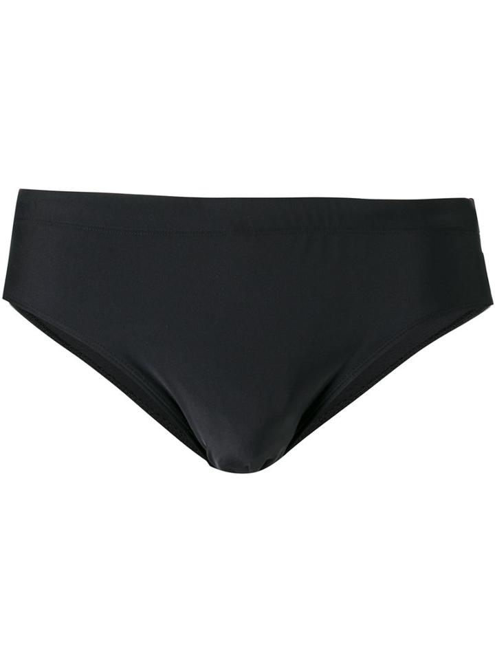 Ron Dorff - Eyelet Swim Briefs - Men - Polyamide/spandex/elastane - Xl, Black, Polyamide/spandex/elastane