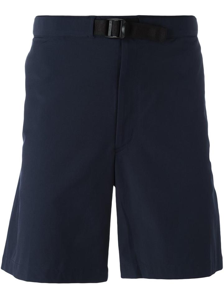 Nike Nikelab X Kim Jones Packable Lightweight Shorts, Men's, Size: Medium, Blue, Nylon/spandex/elastane