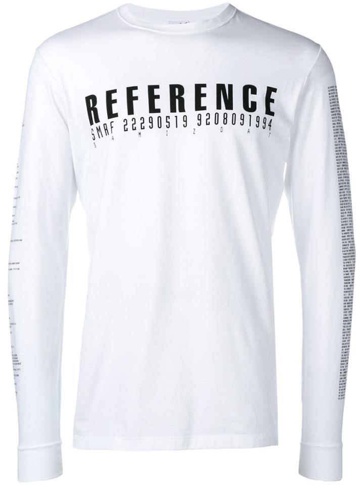 Yang Li Reference Printed Sweatshirt - White