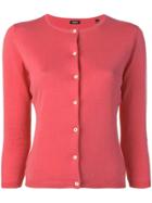 Aspesi Jersei Boba Cardigan - Red