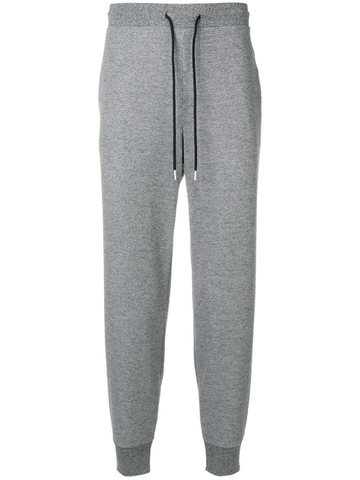 Theory Slim Fit Track Pants - Black