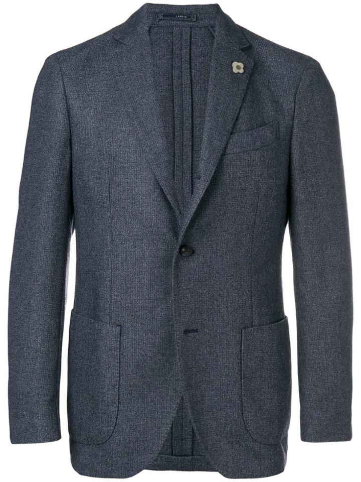 Lardini Tri-pocket Blazer - Blue