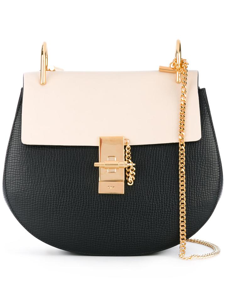 Chloé - 'drew' Bag - Women - Calf Leather - One Size, Black, Calf Leather