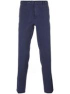 Pt01 Tapered Trousers, Men's, Size: 48, Blue, Cotton/spandex/elastane/lyocell