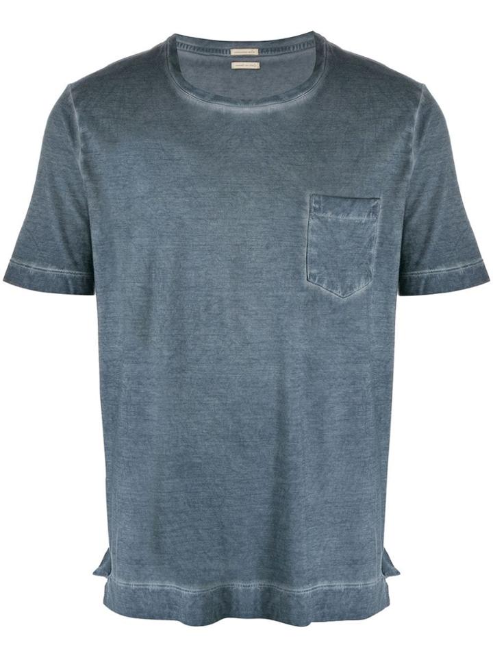 Massimo Alba Patch-pocket T-shirt - Blue