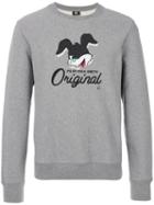 Ps By Paul Smith - Rabbit Print Sweatshirt - Men - Cotton - S, Grey, Cotton