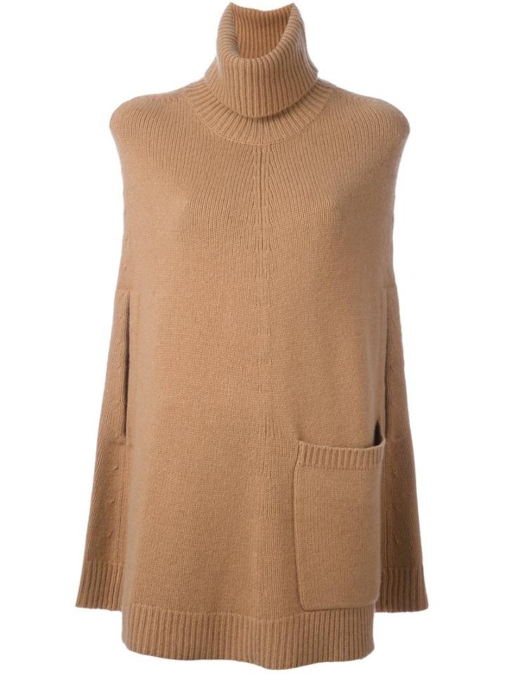 Joseph Cape Sleeves Jumper, Women's, Size: Large, Brown, Cashmere