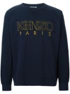 Kenzo - Kenzo Paris Sweatshirt - Men - Cotton - Xl, Blue, Cotton