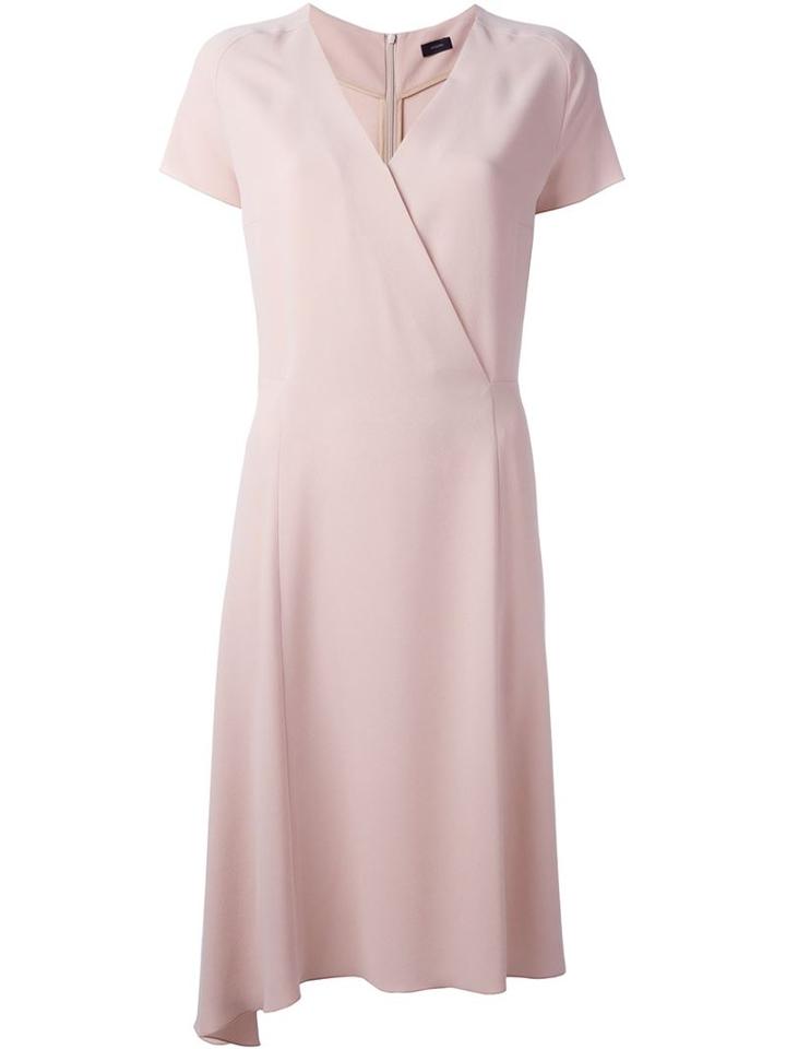 Joseph Wrap Neckline Dress