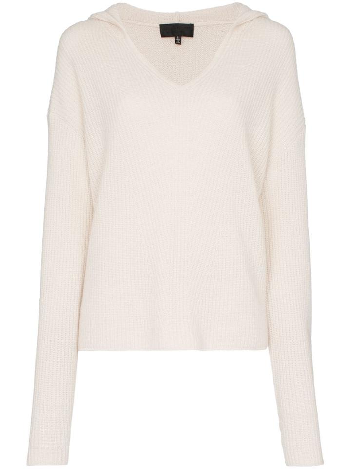 Nili Lotan Ribbed Cashmere Sweater - Neutrals