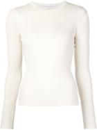 Carolina Herrera Fine Knit Sweater, Women's, Size: Xs, Nude/neutrals, Silk/cashmere