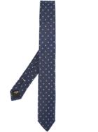 Fendi Patterned Tie - Blue