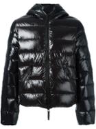 Duvetica Quilted Zip Up Jacket, Men's, Size: 48, Black, Feather Down/polyamide