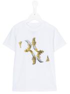 Billionaire Kids - Print T-shirt - Kids - Cotton/spandex/elastane - 5 Yrs, Toddler Boy's, White