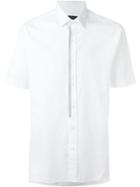 Lanvin Short Sleeve Shirt, Men's, Size: 42, White, Cotton