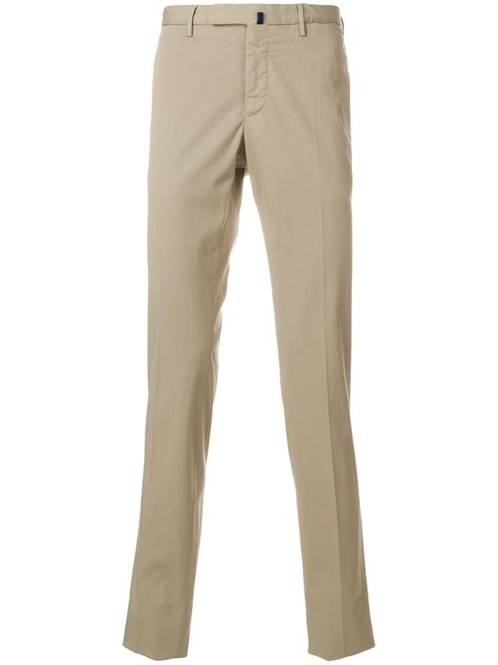 Incotex Slim Fit Chinos - Brown