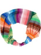 Missoni Striped Knit Headband, Women's, Viscose