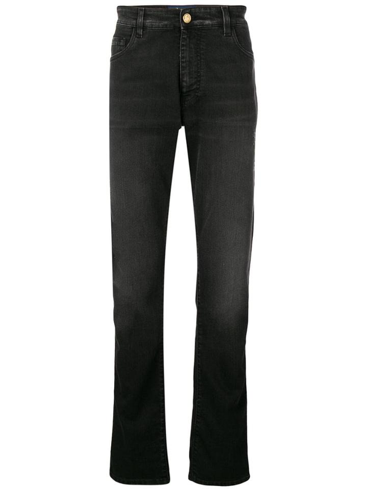 Billionaire Straight Leg Jeans - Black
