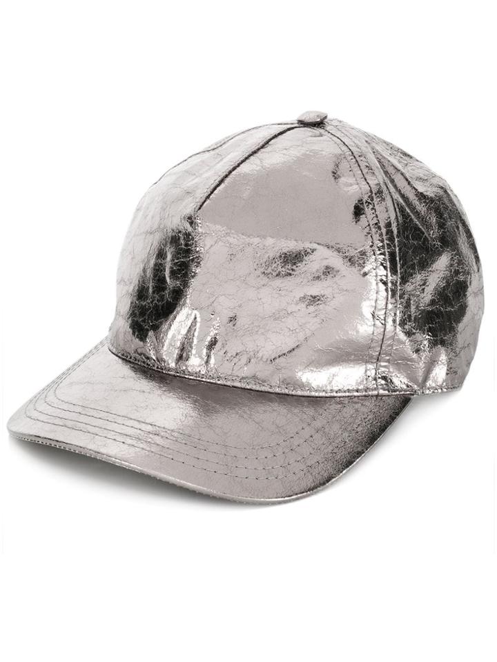 Fabiana Filippi Classic Baseball Cap - Silver