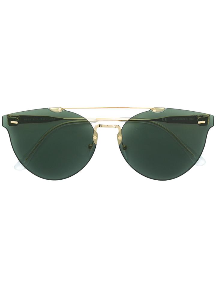 Retrosuperfuture Tuttolente Giaguaro Sunglasses - Metallic