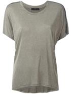 Diesel Anna T-shirt, Women's, Size: Medium, Green, Viscose