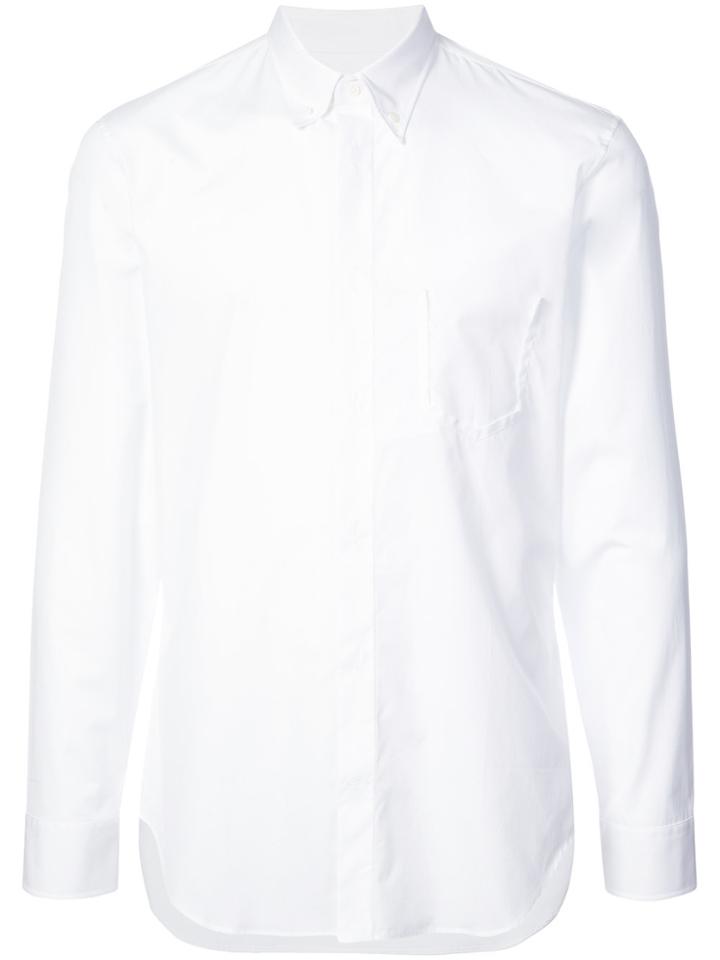 Maison Margiela Classic Long-sleeve Fitted Shirt - White