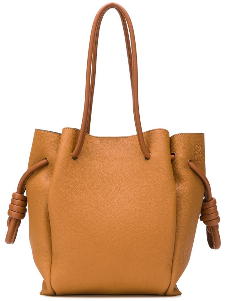 Loewe Flamenco Knot Tote - Brown