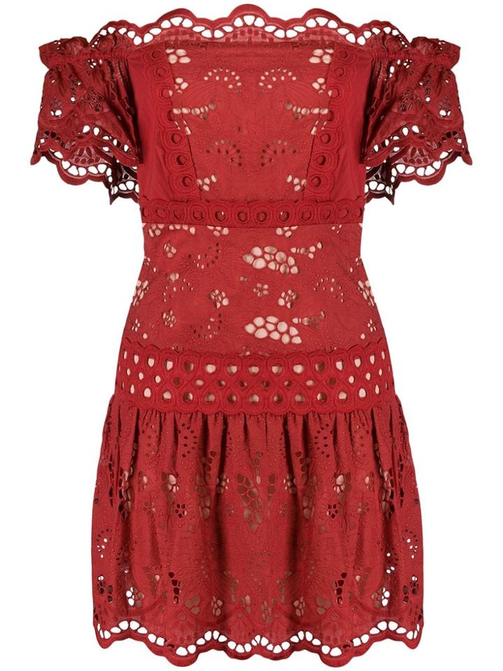 Three Floor Short & Sweet Dress - Red