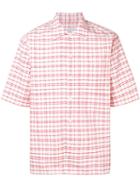 Ami Paris Camp Collar Shirt - Red