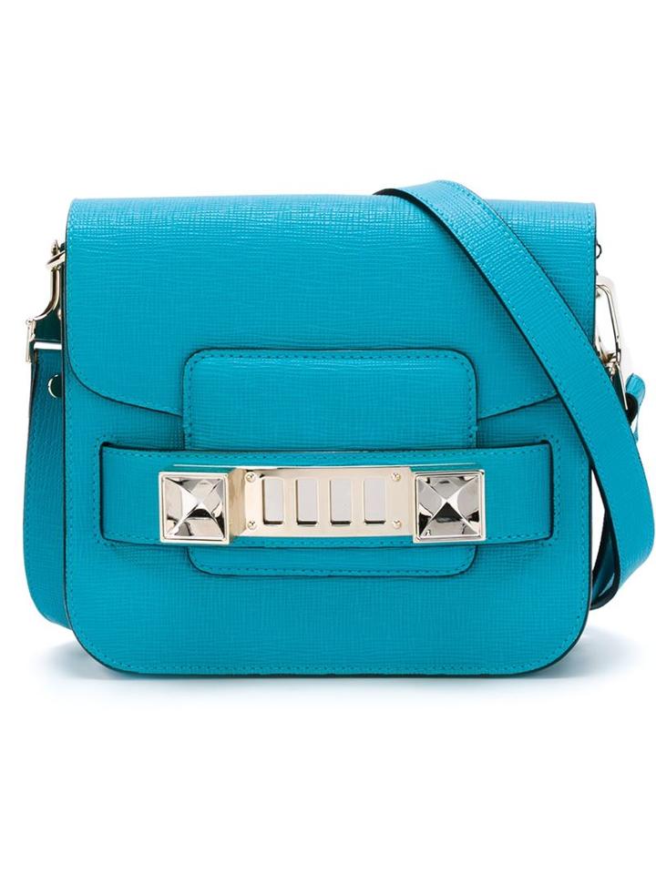 Proenza Schouler Tiny 'ps11' Shoulder Bag, Women's, Blue