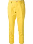 Arts & Science Cropped Trousers, Women's, Size: 1, Yellow/orange, Cotton