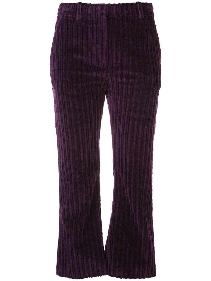 Altuzarra Slim Fit Trousers - Purple
