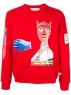 Walter Van Beirendonck Pre-owned Loving The Alien Sweatshirt - Red