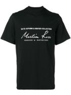 Martine Rose Logo Print Crewneck T-shirt - Black