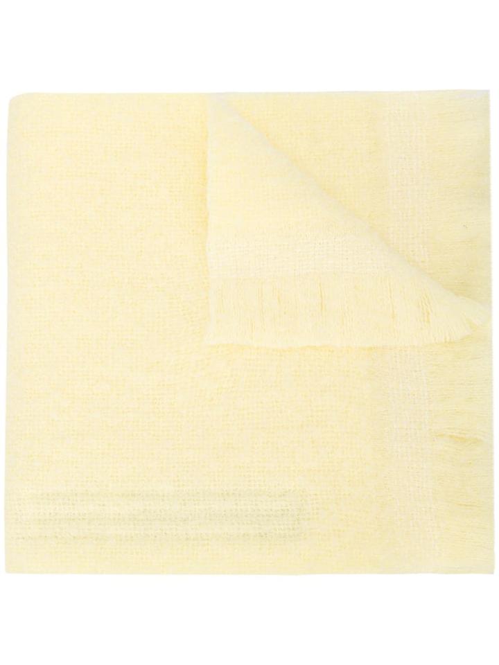 Rick Owens Double Scarf - Yellow & Orange