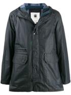 G-star Raw Research Hooded Boxy-fit Raincoat - Blue